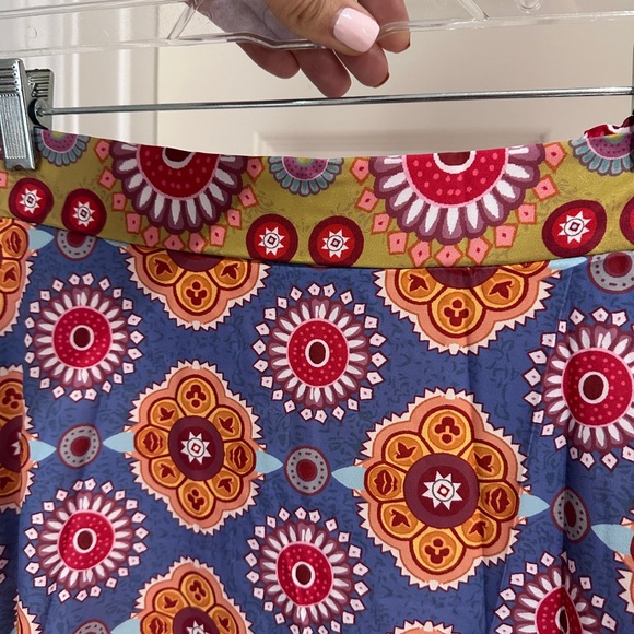 Summer Street Women’s Printed Long Ruffle Skirt - Picture 5 of 6